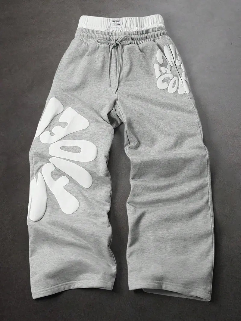 Men’s Casual Jogger Pants Loose Fit Drawstring Sweatpants Everyday Wear