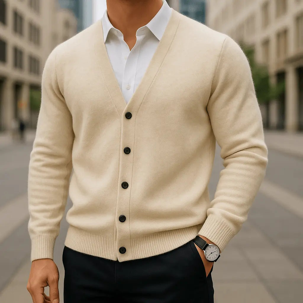 Renard Men Button Cardigan