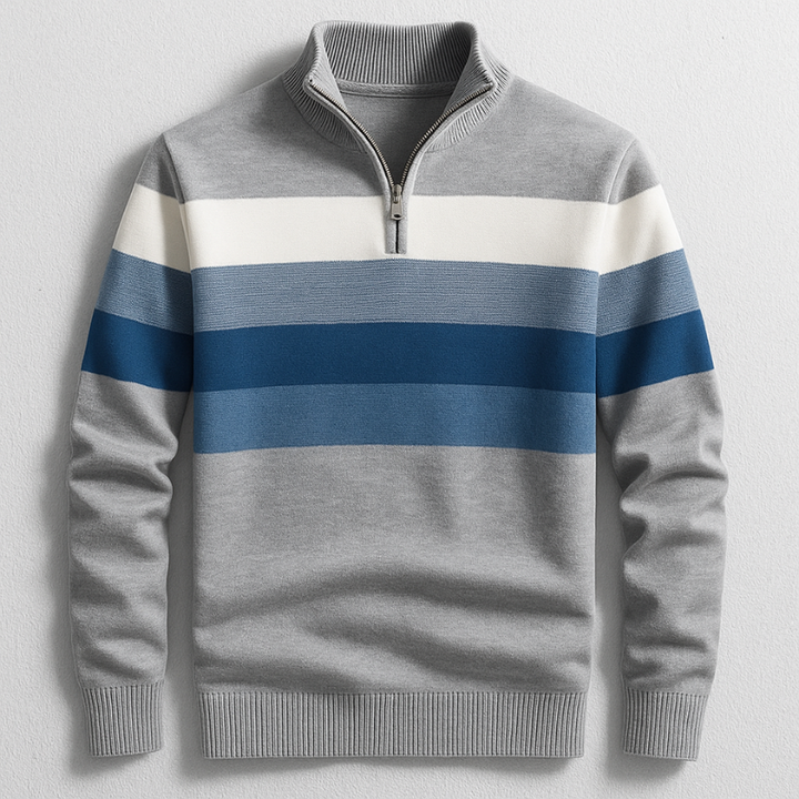 Bradford Quarter-Zip Pullover – Men’s Soft Knit Mid-Layer | Modern Everyday Comfort