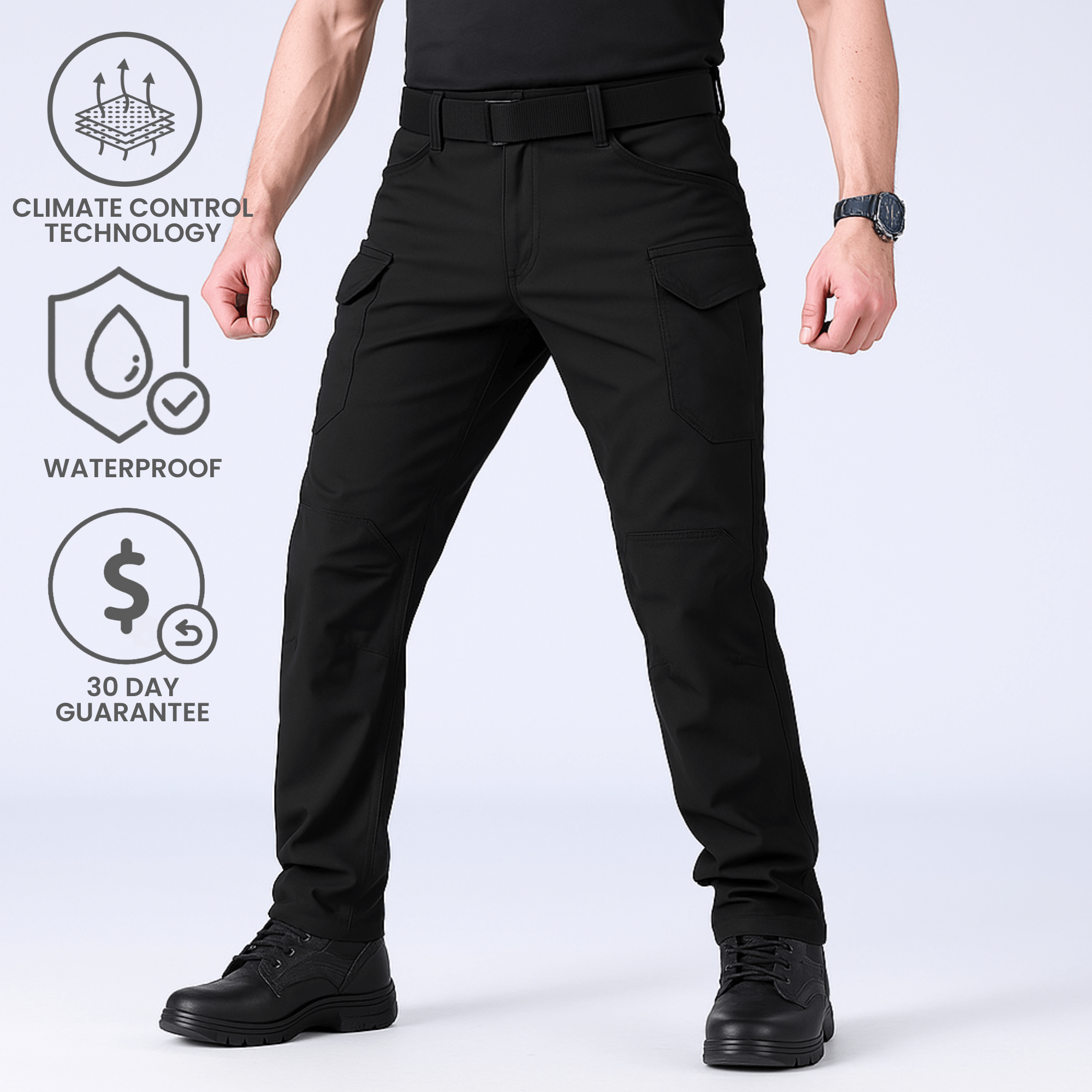 Ultraflex Utility Trousers – Men’s Stretch Work Pants with Durable Pockets