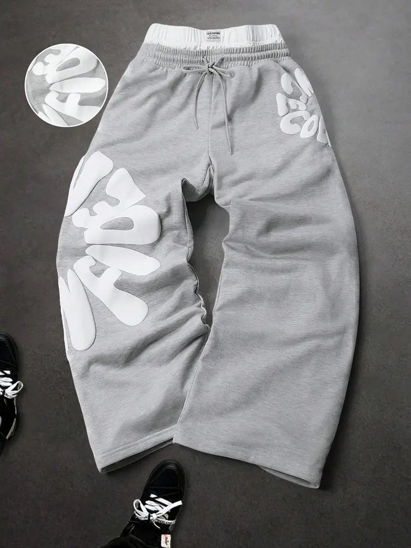 Men’s Casual Jogger Pants Loose Fit Drawstring Sweatpants Everyday Wear