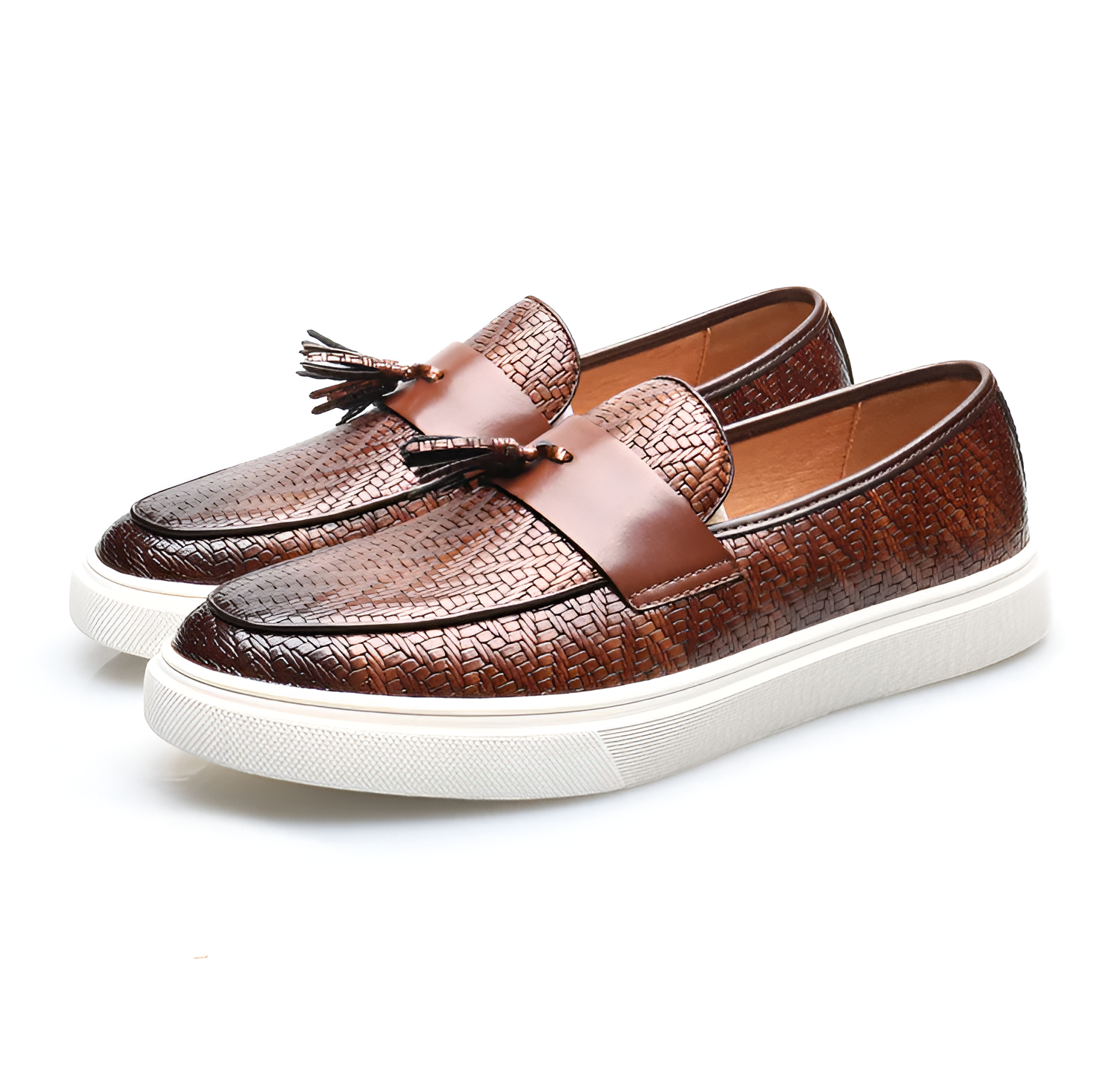 Julien Casual Leather Loafers – Classic Men’s Slip-On Dress Shoes