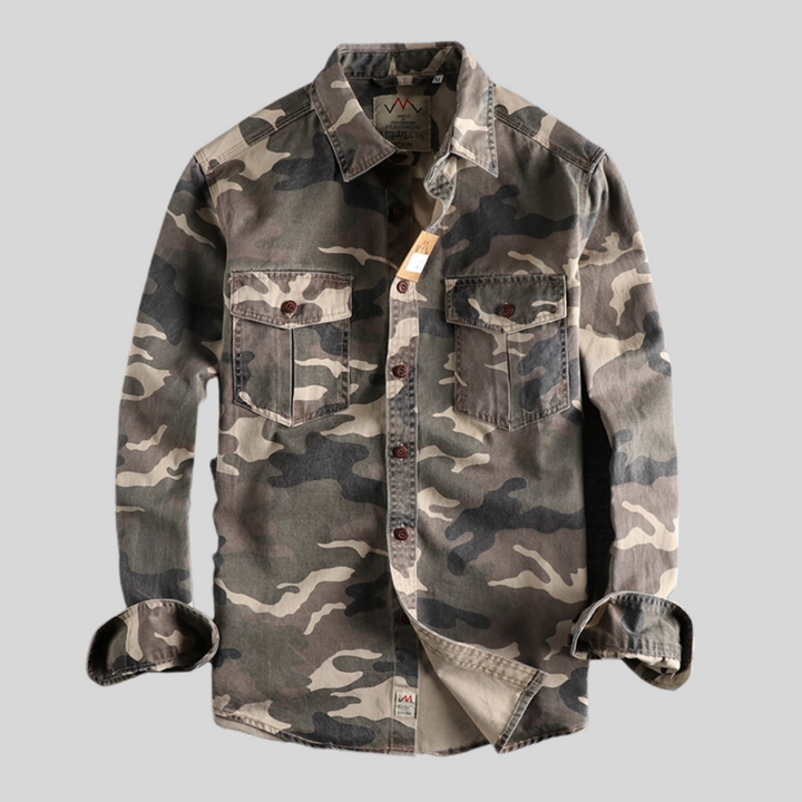 Amir Men’s Cotton Shirt – Classic Tailored Button-Up