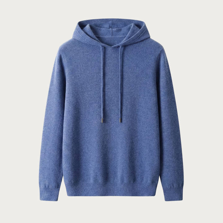 Men’s Cashmere Hoodie – Luxury Soft Knit, Warm Lightweight Comfort