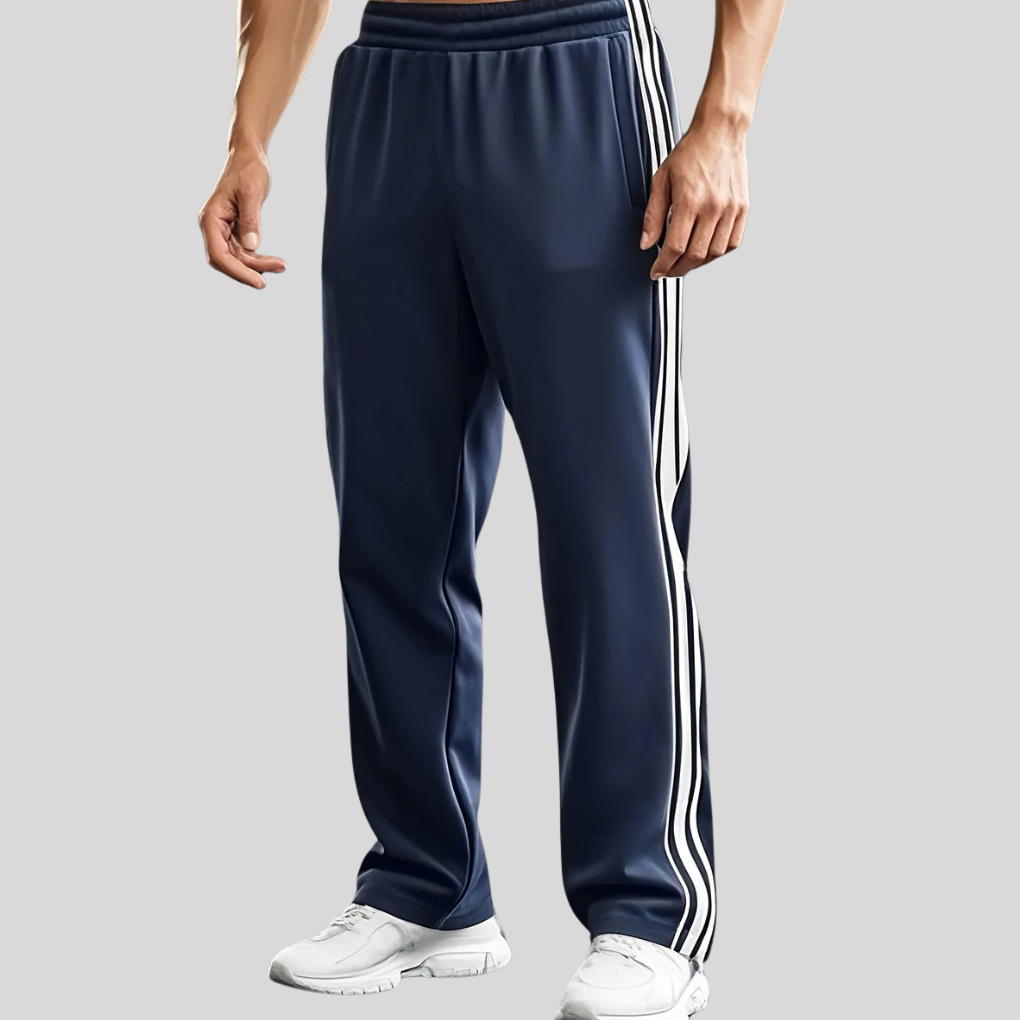 Men’s Track Pants Athletic Training Joggers Elastic Waist Sports Trousers