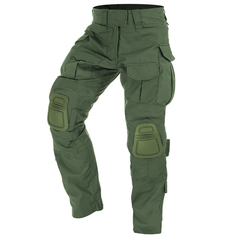 Men’s Tactical Cargo Pants Multi Pocket Combat Outdoor Trousers
