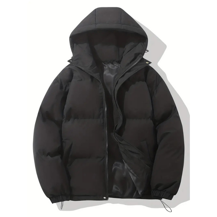 Men’s Classic Hooded Down Puffer Jacket – Warm &amp; Stylish Winter Coat