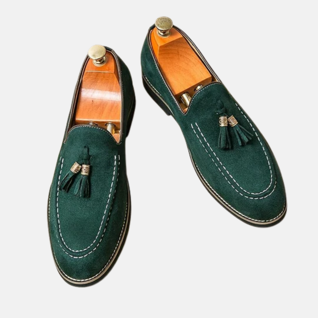 Men’s Suede Tassel Loafers – Timeless Elegance &amp; Everyday Comfort