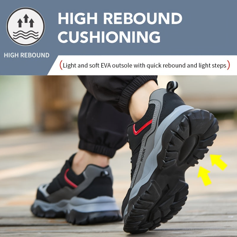 Men’s Steel Toe Safety Work Shoes Non Slip Protective Sneakers