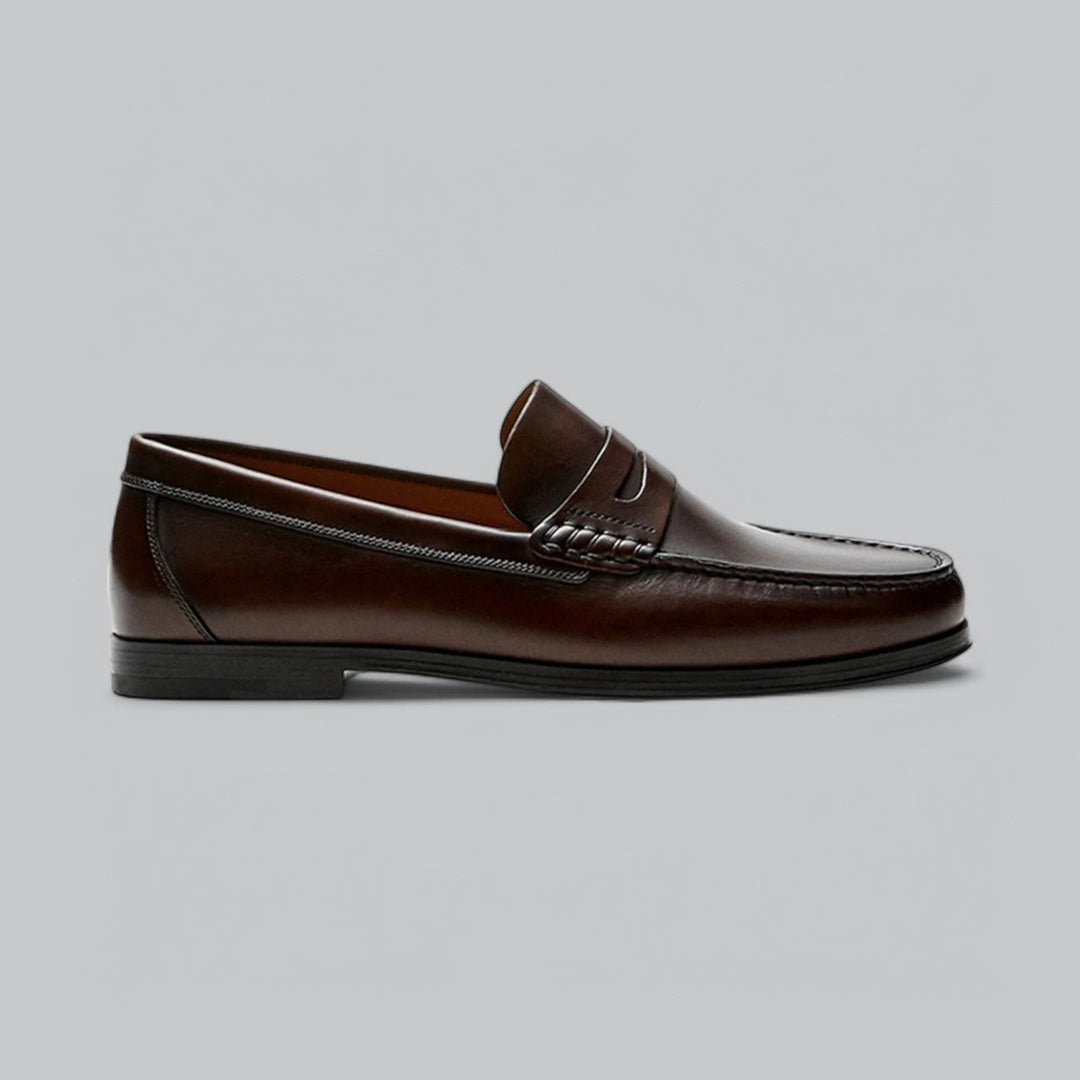 Men’s Penny Loafers | Genuine Leather | Timeless Elegance &amp; Comfort