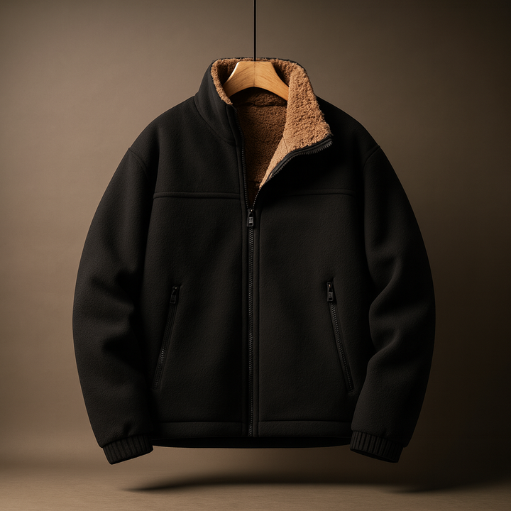 Redmont Soft-Lined Men Fleece Warm Zippered Jacket