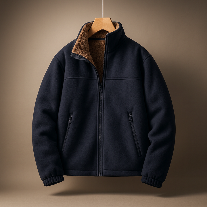 Redmont Soft-Lined Men Fleece Warm Zippered Jacket