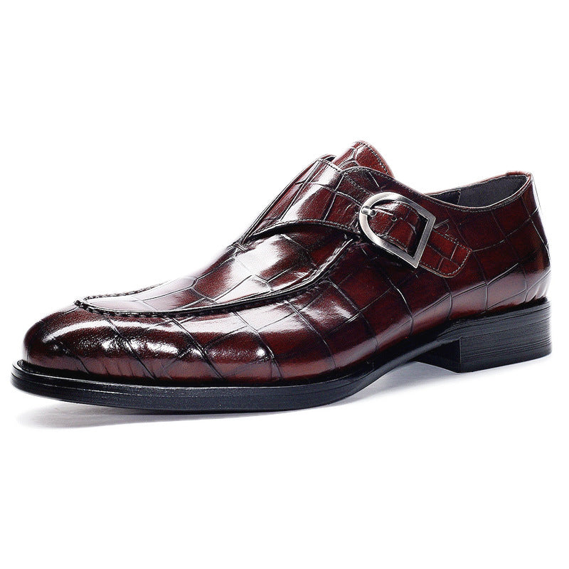 Men’s Strap Loafers – Classic Business Formal Dress Shoes