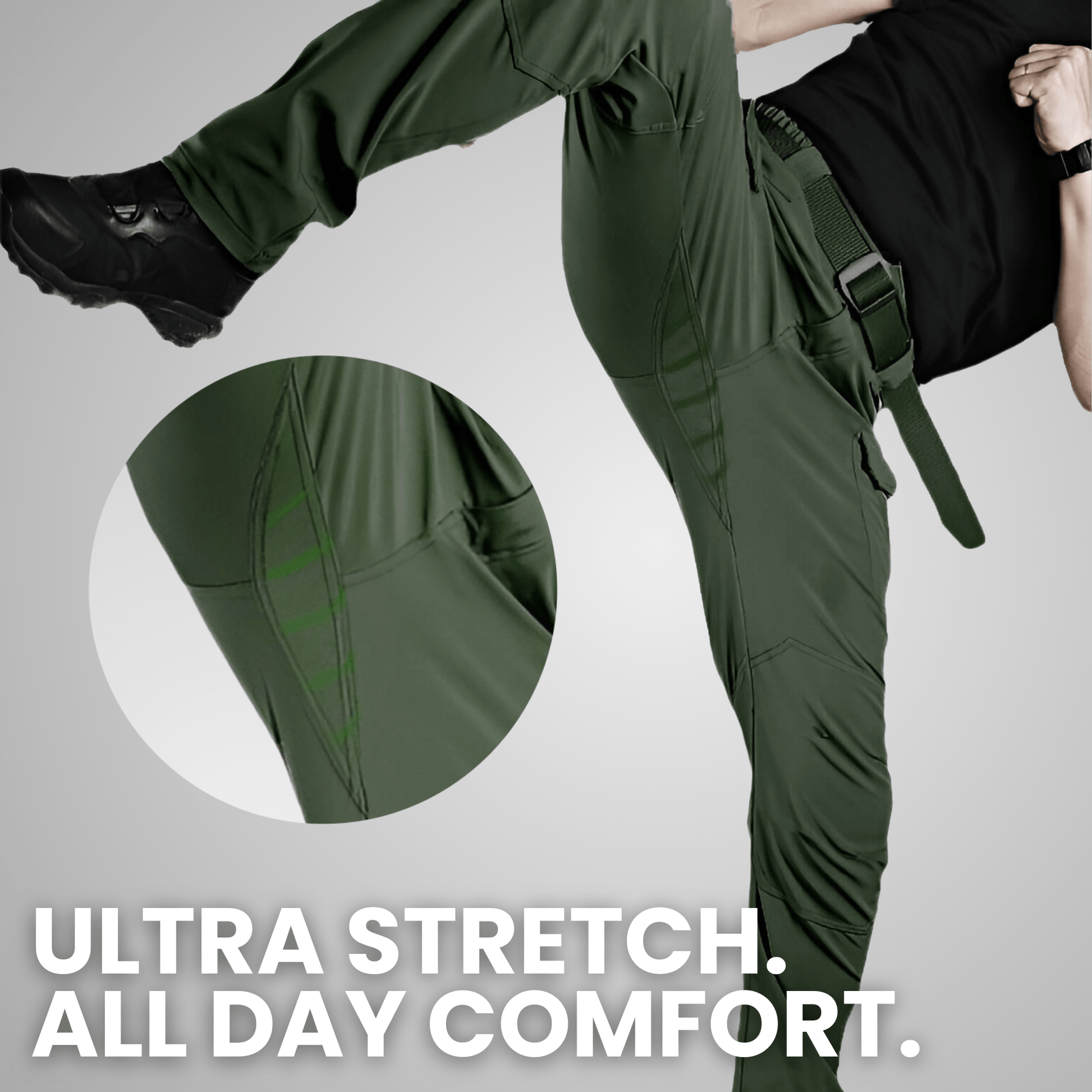 Ultraflex Utility Trousers – Men’s Stretch Work Pants with Durable Pockets