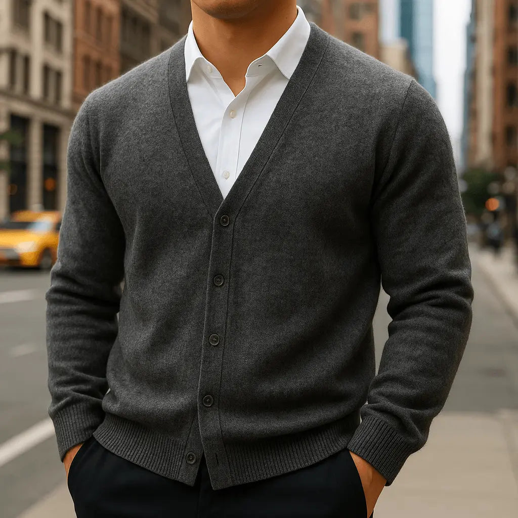 Renard Men Button Cardigan