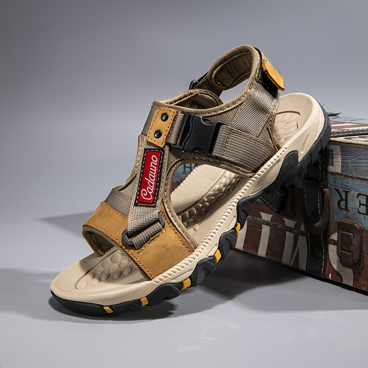 Men’s Outdoor Sport Sandals Adjustable Strap Hiking Walking Shoes