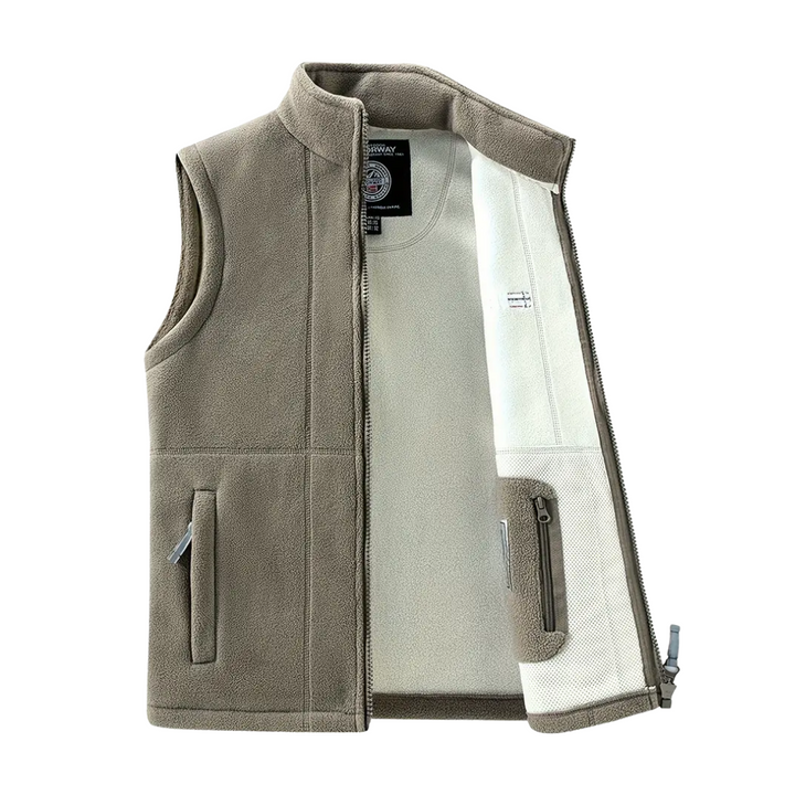 Men’s Fleece Vest – Sleeveless Casual Design Norway