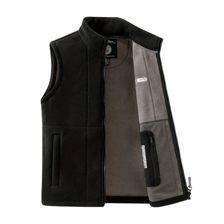 Men’s Fleece Vest – Sleeveless Casual Design Norway