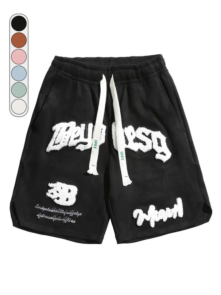Men’s Casual Streetwear Shorts Loose Fit Graphic Summer Pants