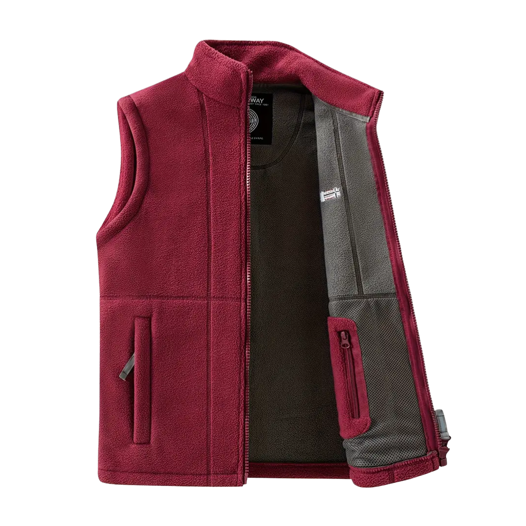 Men’s Fleece Vest – Sleeveless Casual Design Norway