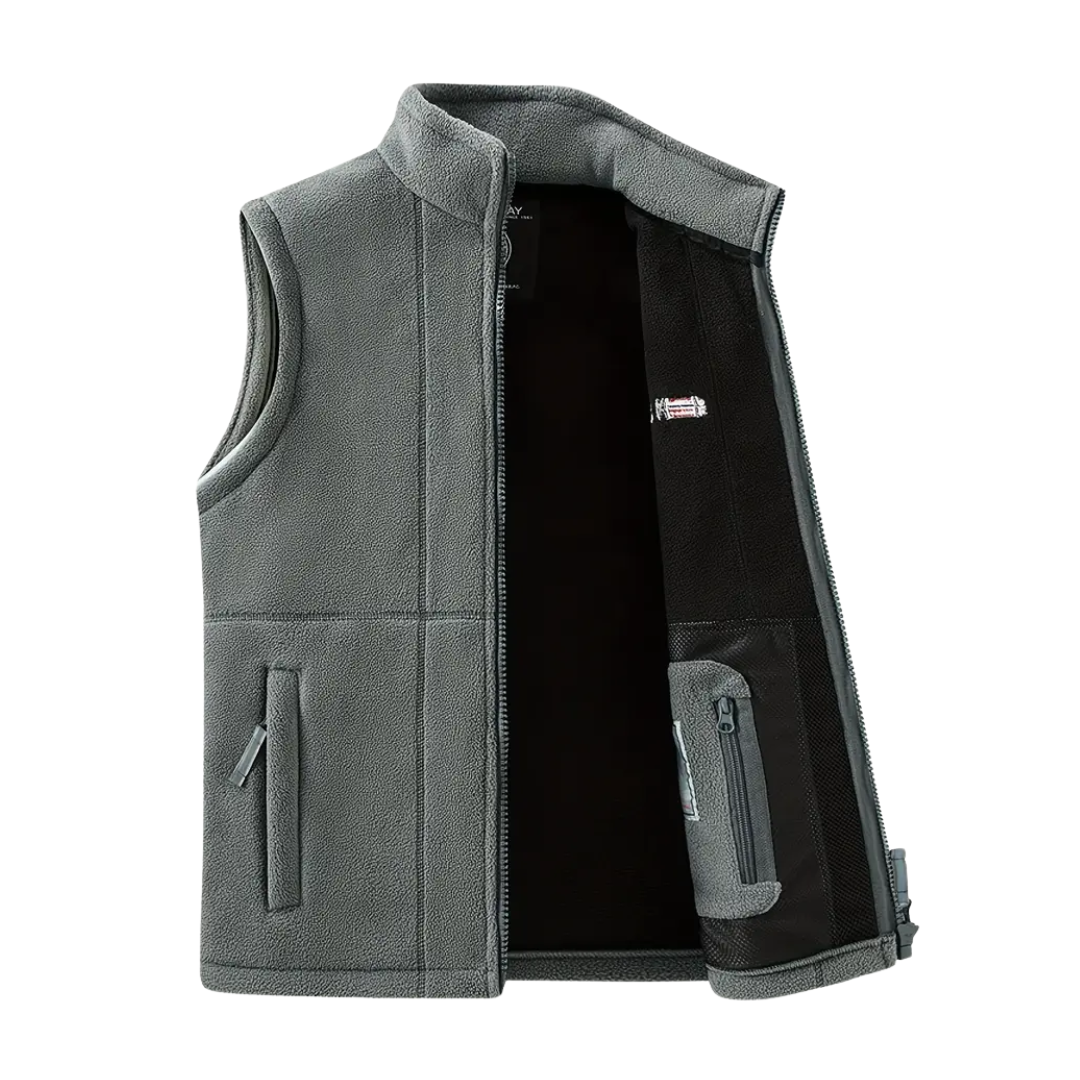 Men’s Fleece Vest – Sleeveless Casual Design Norway