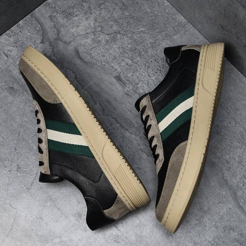 Urbano Genuine Men Italian Leather Sneakers