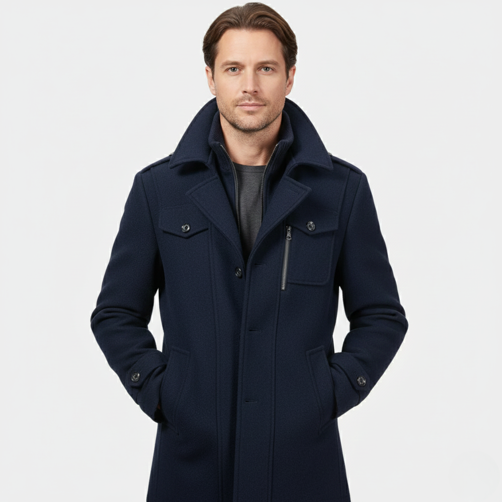 Spraykis | Men’s Wool Blend Coat Jacket