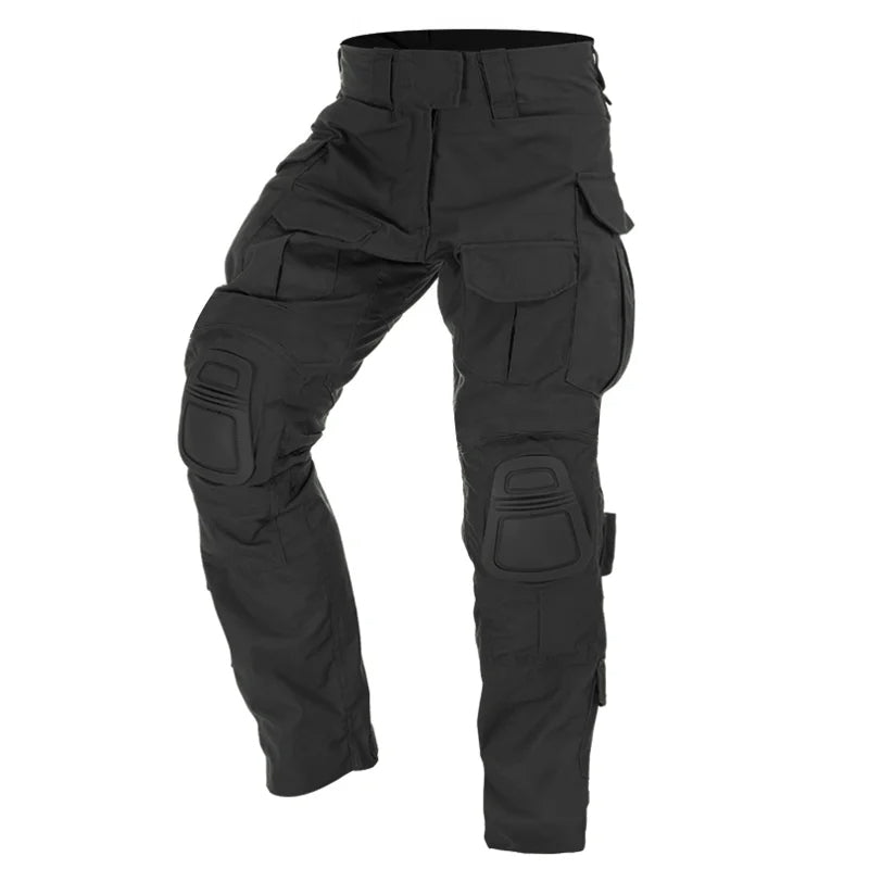 Men’s Tactical Cargo Pants Multi Pocket Combat Outdoor Trousers