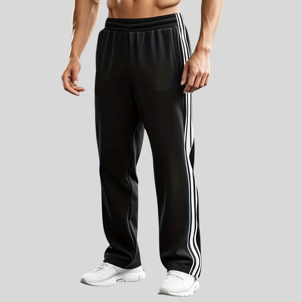 Men’s Track Pants Athletic Training Joggers Elastic Waist Sports Trousers