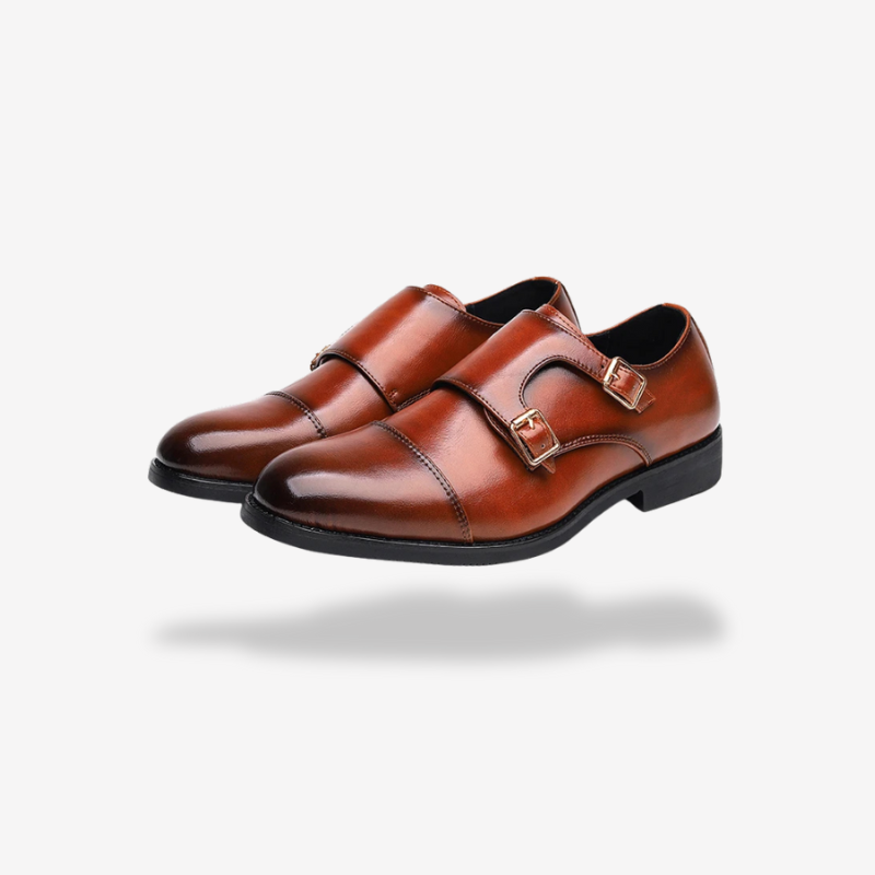 Men’s Double Buckle Loafers – Timeless Elegance &amp; Modern Comfort