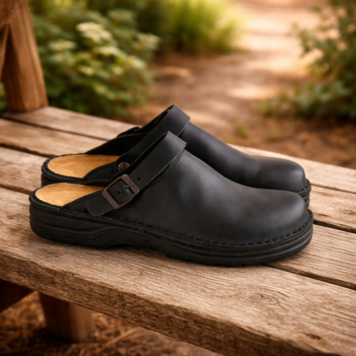 Casual Lightweight Orthopedic Strap Clogs With Adjustable Strap