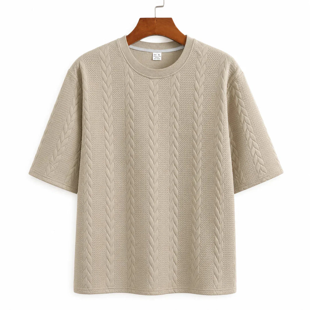Men’s Casual Short Sleeve Shirt and Shorts Set Relaxed Fit Lounge Outfit