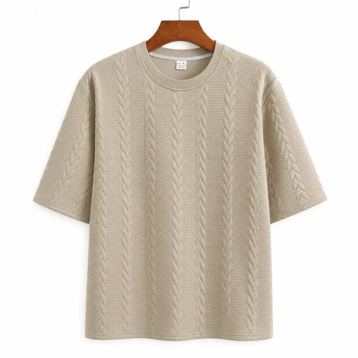 Men’s Casual Short Sleeve Shirt and Shorts Set Relaxed Fit Lounge Outfit
