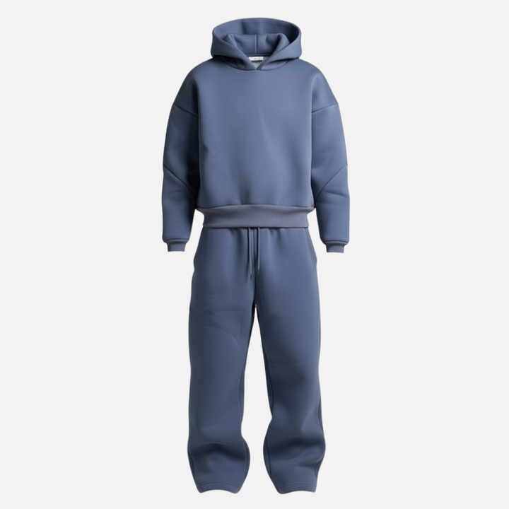 Men’s Oversized Streetwear Tracksuit Set – Hoodie &amp; Sweatpants