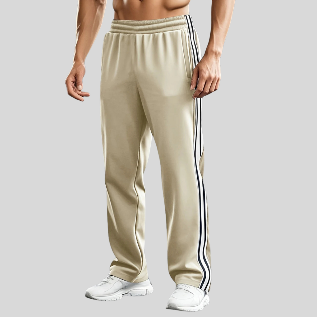 Men’s Track Pants Athletic Training Joggers Elastic Waist Sports Trousers