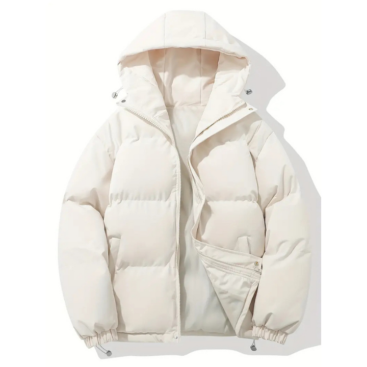 Men’s Classic Hooded Down Puffer Jacket – Warm &amp; Stylish Winter Coat