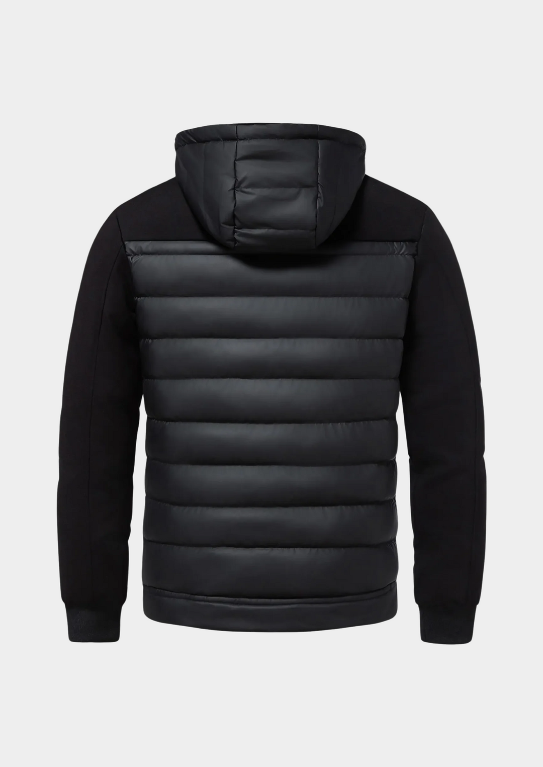 Men’s Hooded Hybrid Winter Puffer Jacket