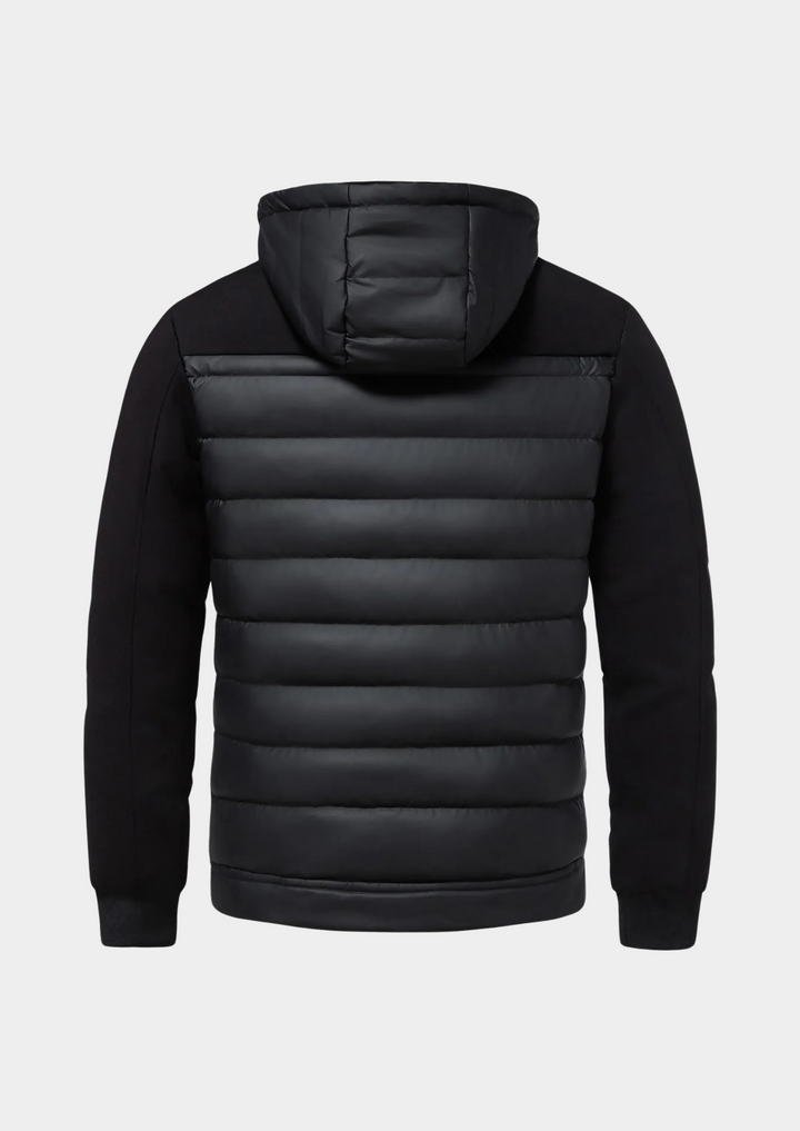Men’s Hooded Hybrid Winter Puffer Jacket