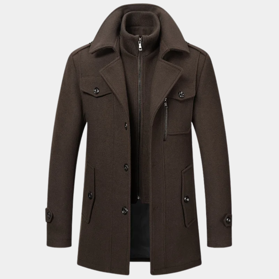 Spraykis | Men’s Wool Blend Coat Jacket