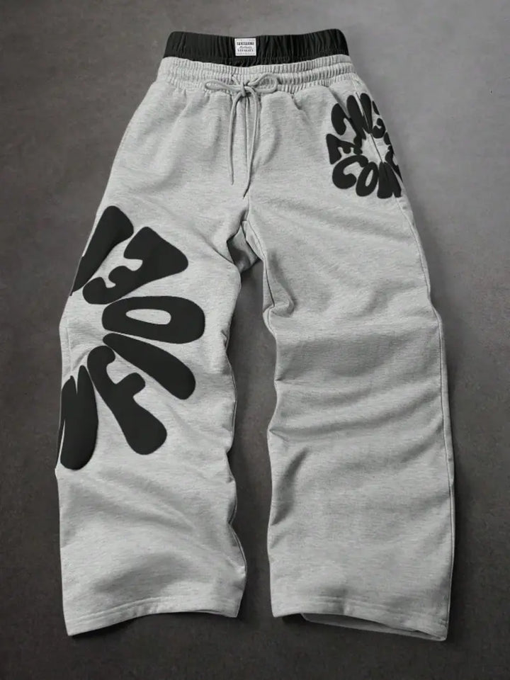 Men’s Casual Jogger Pants Loose Fit Drawstring Sweatpants Everyday Wear
