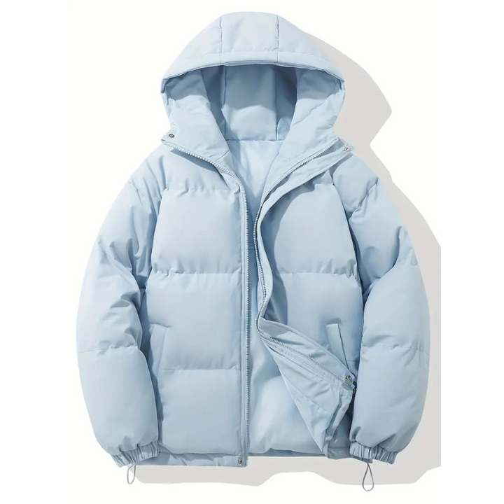 Men’s Classic Hooded Down Puffer Jacket – Warm &amp; Stylish Winter Coat