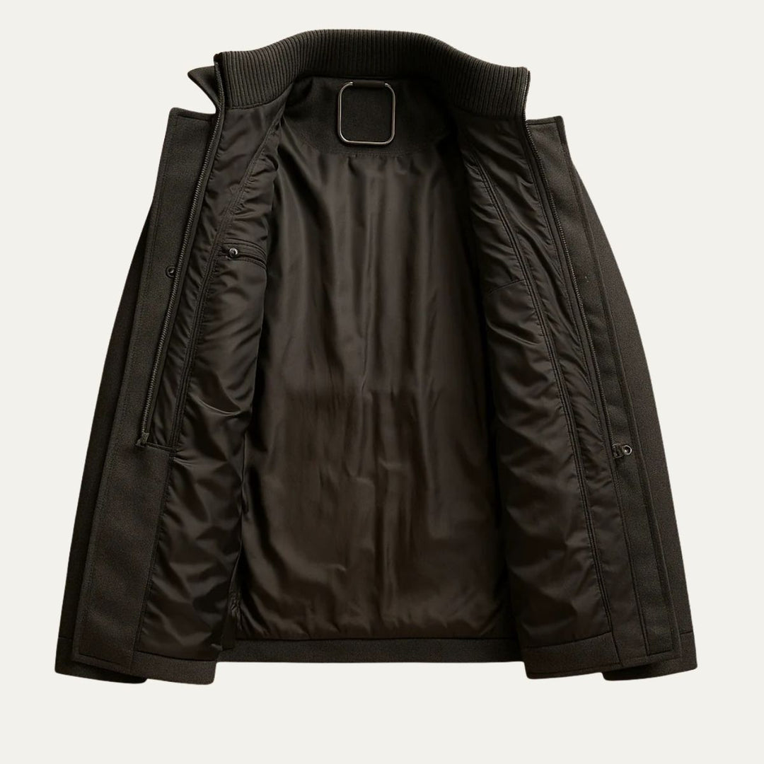The Westminster Warm Coat – Men’s Classic British Overcoat