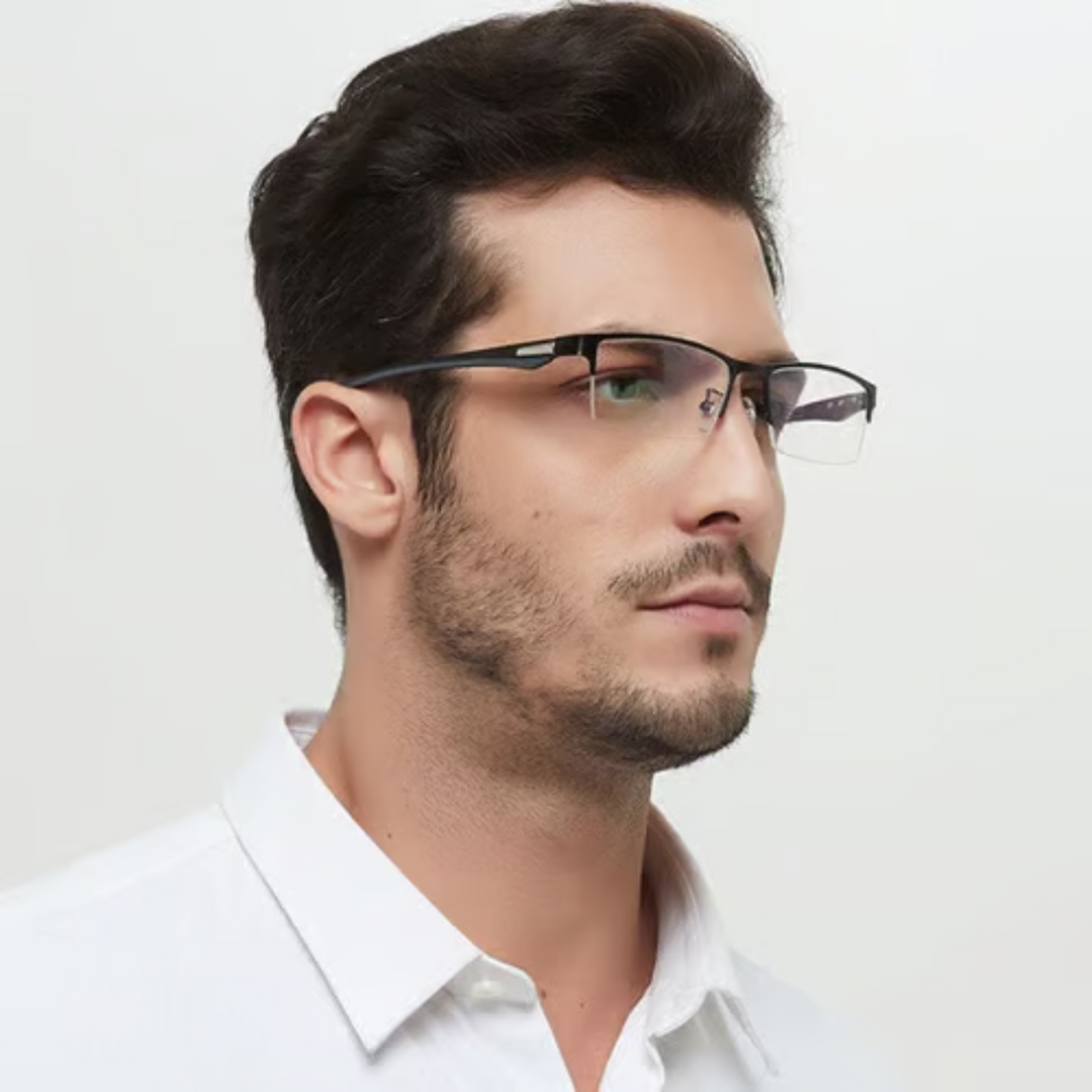 Men’s Light Blocking Glasses Anti Eye Strain Computer Eyewear