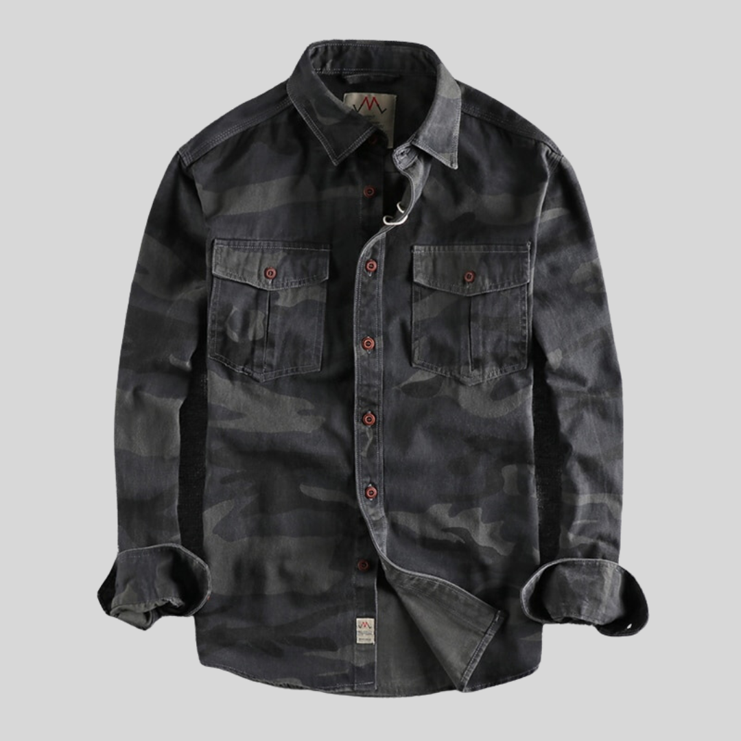 Amir Men’s Cotton Shirt – Classic Tailored Button-Up