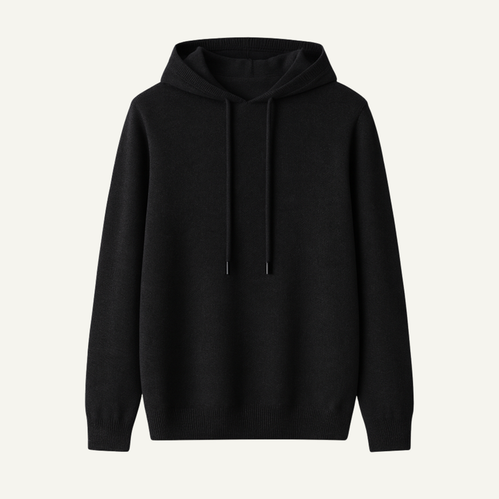 Men’s Cashmere Hoodie – Luxury Soft Knit, Warm Lightweight Comfort