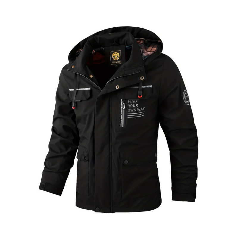 Nordfall Men’s Waterproof Winter Jacket – Warm Insulated Coat