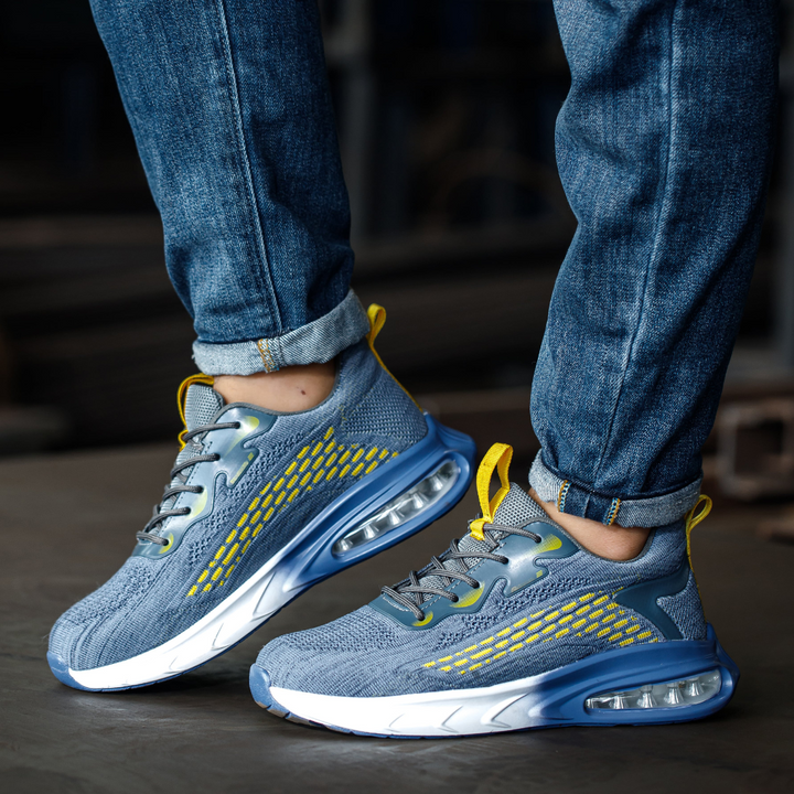 Men’s Air Cushion Running Shoes Breathable Non Slip Athletic Sneakers