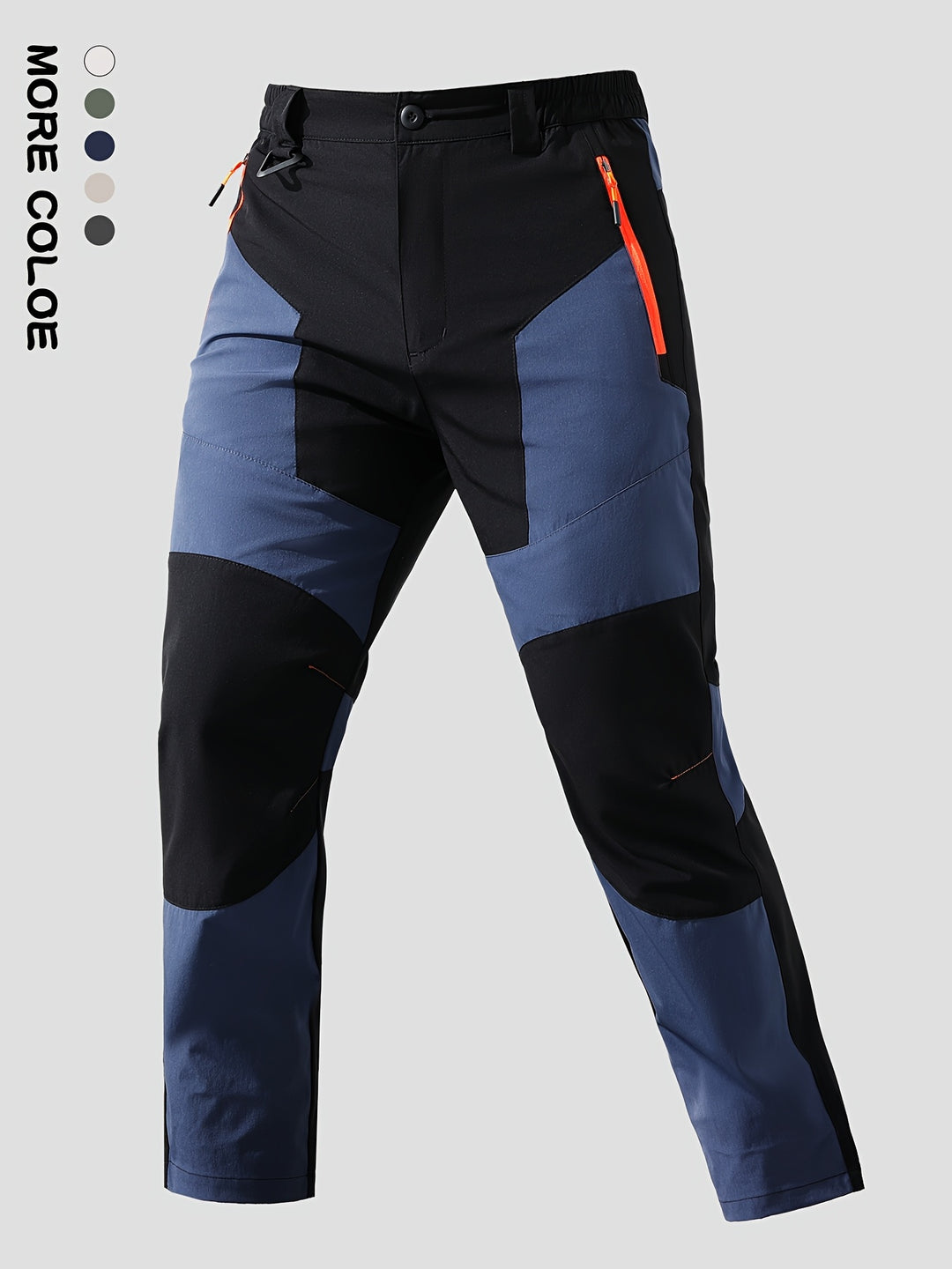 Men’s Tactical Cargo Pants Outdoor Hiking Multi Pocket Trousers