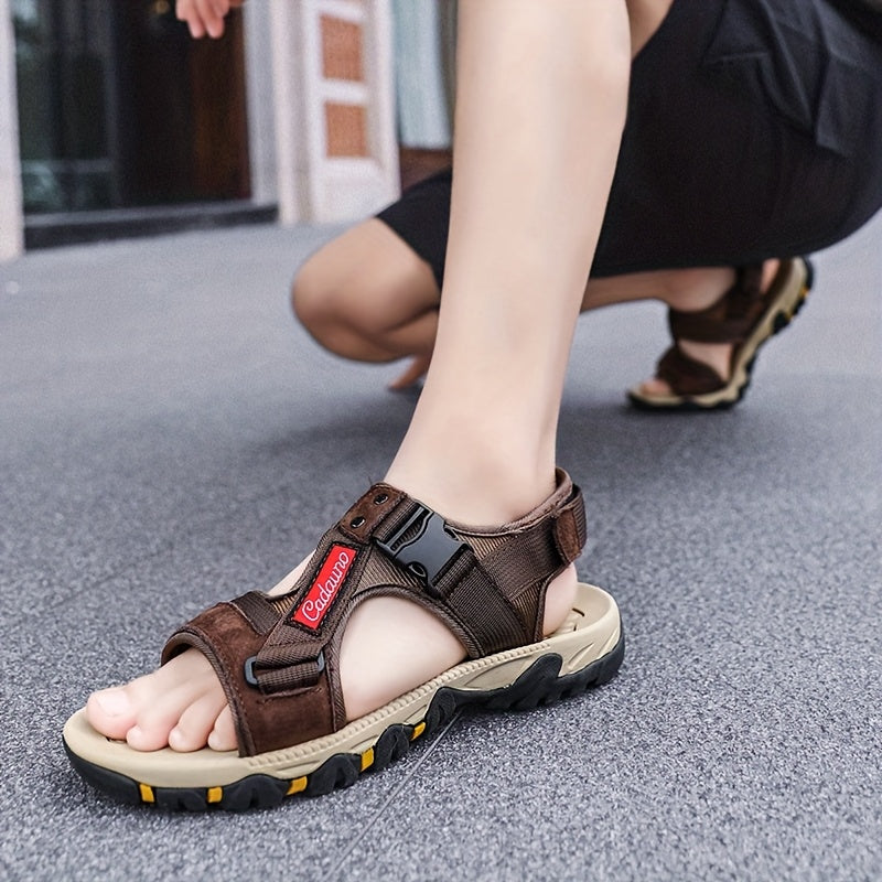 Men’s Outdoor Sport Sandals Adjustable Strap Hiking Walking Shoes