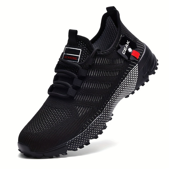 Men’s Athletic Running Shoes Lightweight Slip On Sports Sneakers